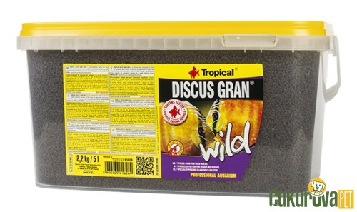 Tropical Discus Gran Wild Granül Yem 5 L - 2.2 Kg