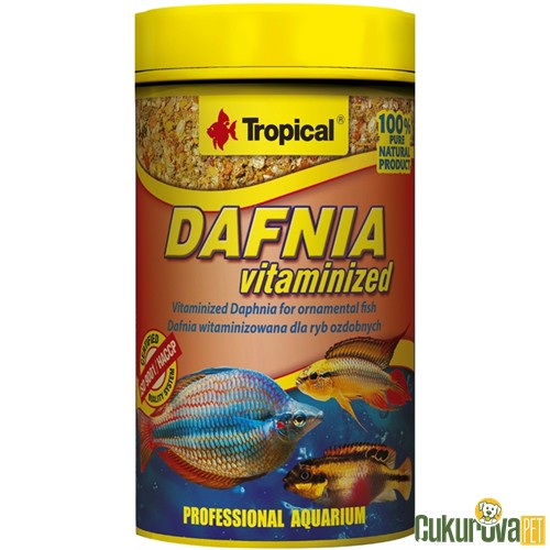Tropical Dafnia Vitaminized Kurutulmuş Yem 100 Ml - 16 Gr