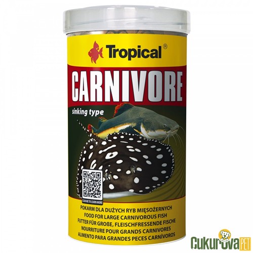 Tropical Carnivore Tablet Yem 5 L - 3 Kg