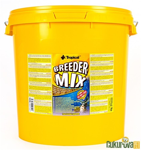 Tropical Breeder Mix Pul Yem 21 L - 4 Kg
