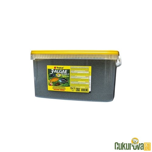 Tropical 3 Algae Granulat Granül Yem 10 L - 4.4 Kg