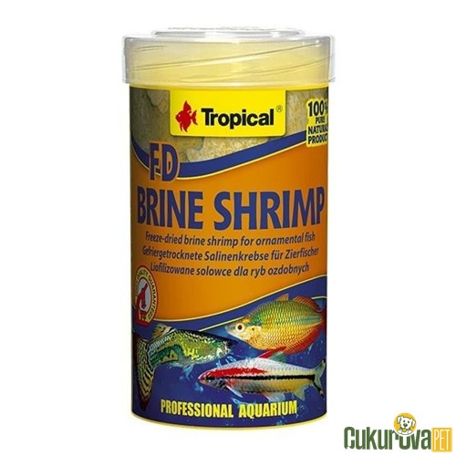 Tropical Fd Brıne Shrımp Kurutulmuş Yem 3 L - 240 Gr