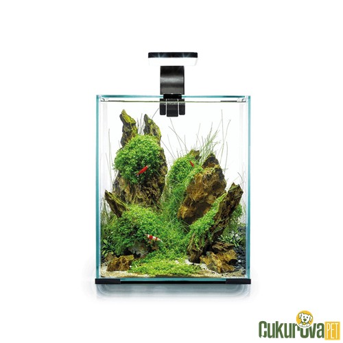 Aquael Shrimp Set Day & Night 30 Akvaryum Set 30 L - Siyah