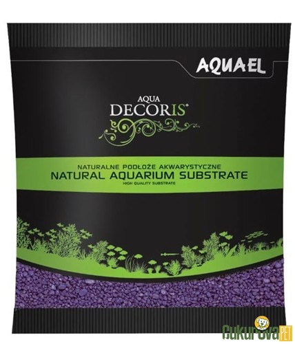 Aquael Gravel Decoris Akvaryum Kumu Mor - 1 Kg
