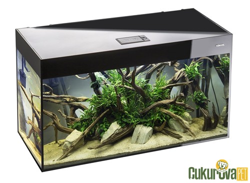 Aquael Glossy ST 100 Day & Night Akvaryum Seti 215 L - Siyah