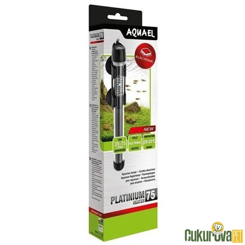 Aquael Glass Heater Platinium Heater Akvaryum Isıtıcısı 75W