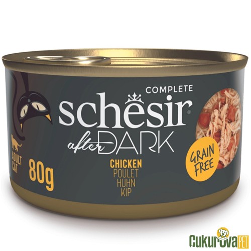 Schesir After Dark Tavuklu Yetişkin Kedi Yaş Maması 80 Gr