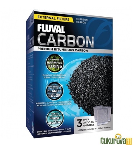 Fluval Carbon 3 x 100 Gr
