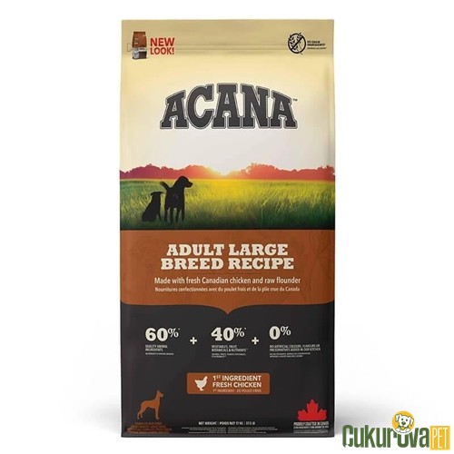 Acana Adult Large Breed Recipe Yetişkin Köpek Maması 17 Kg