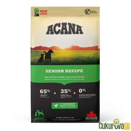 Acana Senior Recipe Yaşlı Köpek Maması 11.4 Kg