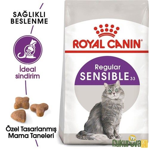 Royal Canin Regular Sensible33 Yetişkin Kedi Maması 400 Gr