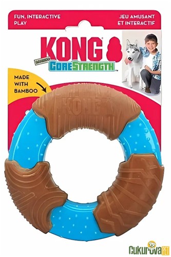 Kong Core Strength Halka Şeklinde Köpek Oyuncağı S - 11.5 Cm
