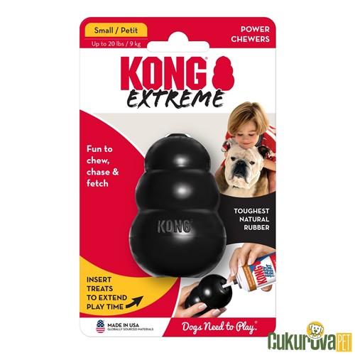 Kong Extreme Sert Kauçuk Köpek Oyuncağı 7 Cm