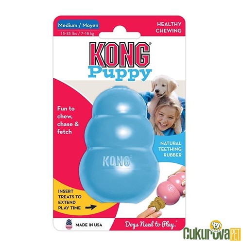 Kong Puppy Yavru Köpek Oyuncağı M - 9 Cm