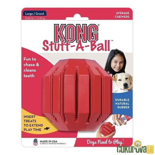 Kong Stuff -A - Ball Köpek Oyuncağı L - 9.5 Cm