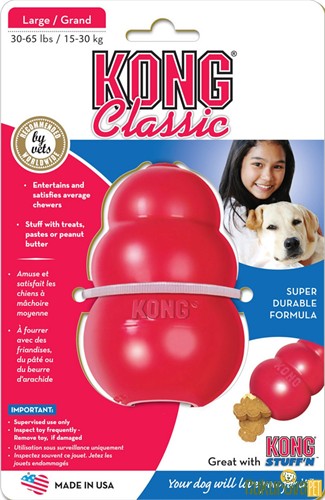 Kong Classic Kauçuk Köpek Oyuncağı L - 10.4 Cm