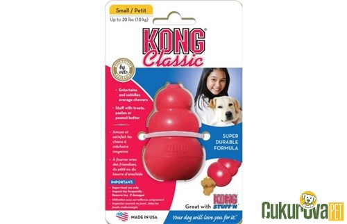 Kong Classic Kauçuk Köpek Oyuncağı S - 7.1 Cm