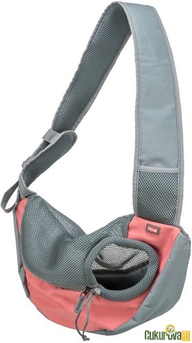 Trixie Sling Ana Kucağı Kedi & Köpek Taşıma Çantası Pembe - 50 x 25 x 18 Cm