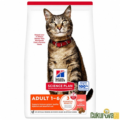 Hill's Science Plan Adult Somonlu Yetişkin Kedi Maması 1.5 Kg