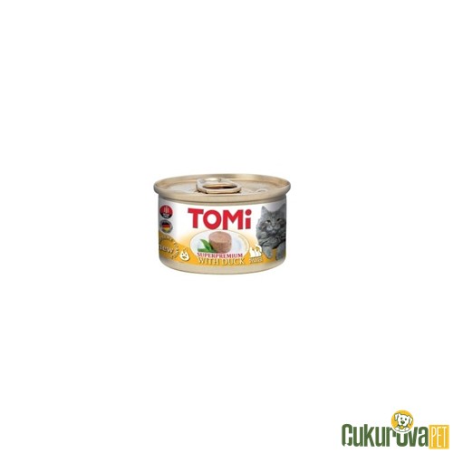 Tomi Ördekli Yetişkin Kedi Yaş Maması 85 Gr