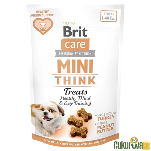 Brit Care Mini Think Hindili Yarı Nemli Köpek Ödül Maması 50 Gr