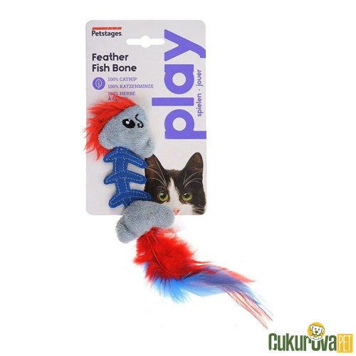 Catstages Fish Bone Catnipli Balık Kedi Oyuncağı 11 Cm