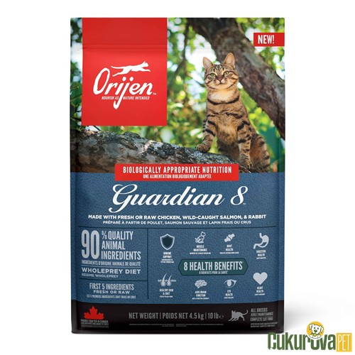 Orijen Guardian 8 Yetişkin Kedi Maması 4.5 Kg