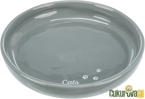 TRIXIE BÜYÜK KEDİ SERAMİK MAMA SU KABI 350 ML - 18 CM