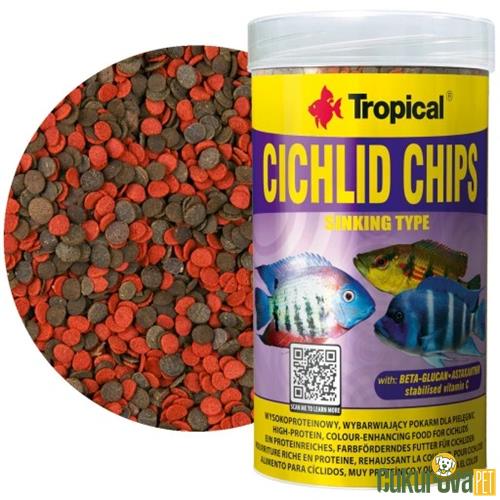TROPICAL CICHLID CHIPS 1000 ML - 520 GR