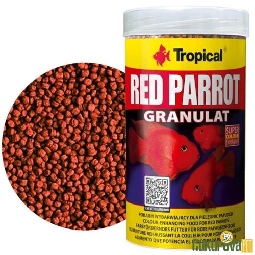 TROPICAL RED PARROT GRANULAT 1000 ML - 400 GR 