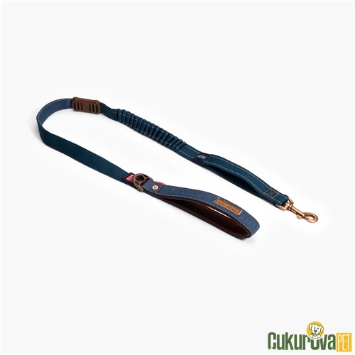 EZYDOG KÖPEK GEZDİRME KAYIŞI ZERO SHOCK 122 CM - DENIM