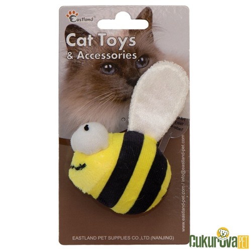 EASTLAND CATNIPLI PELUŞ DIJITAL SESLİ ARI 6.5 CM