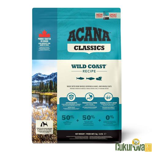 ACANA CLASSICS WILD COAST KÖPEK MAMASI 14.5 KG 