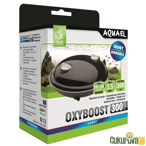 AQUAEL OXYBOOST AP - 300 PLUS ÇİFT ÇIKIŞLI HAVA MOTORU 2.5 W