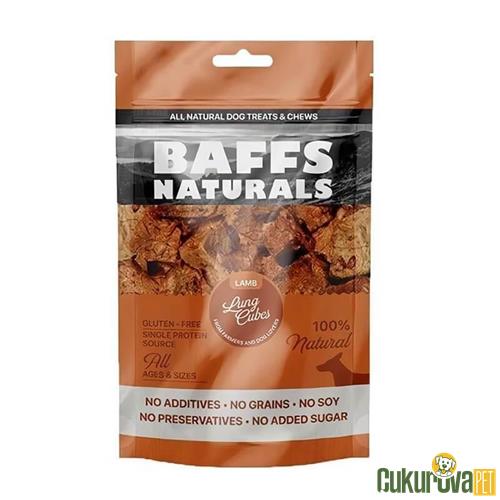 BAFFS NATURAL KUZU KÜP CİĞER KÖPEK ÖDÜLÜ 100 GR