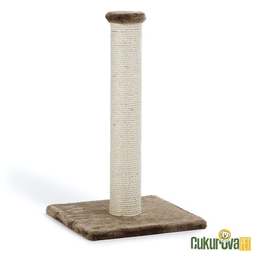 BEEZTEES KEDİ TIRMALAMA TAHTASI KAHVERENGİ 34 x 34 x 60 CM