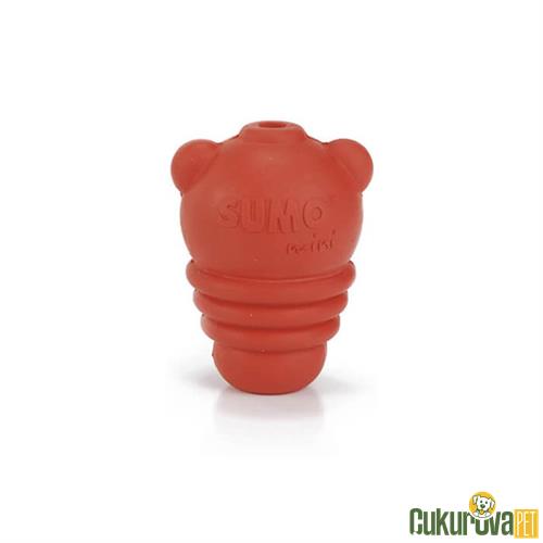 BEEZTEES SUMO MİNİ KÖPEK OYUNCAĞI KIRMIZI - 5 CM