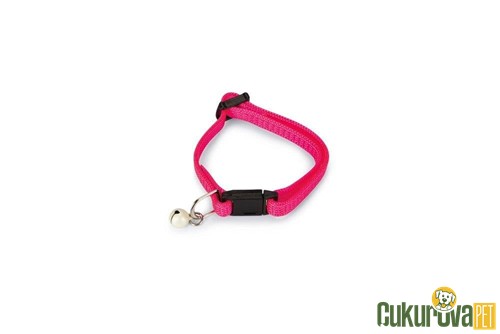 BEEZTEES YAVRU KEDİ BOYUN TASMASI PEMBE 23 CM