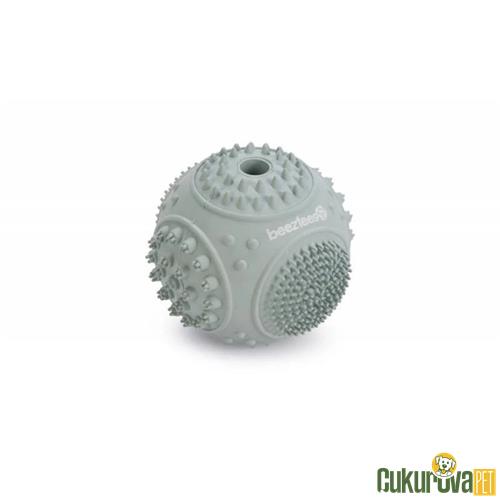 BEEZTEES YAVRU KÖPEKLER İÇİN DİŞ KAŞIMA TOP OYUNCAĞI 5 CM - YEŞİL