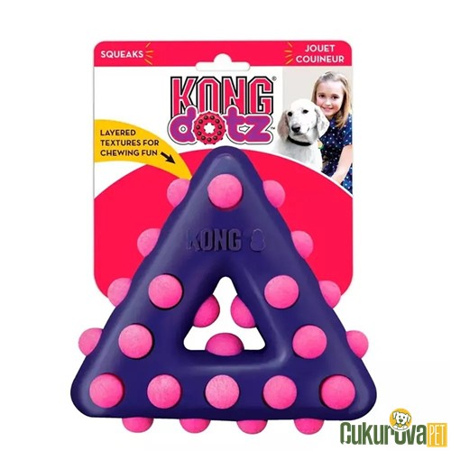 KONG DOTZ TRIANGLE ÜÇGEN ŞEKLİNDE KÖPEK OYUNCAĞI 