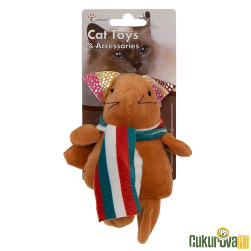 EASTLAND KEDİ OYUNCAĞI CATNIPLI PELUŞ KEDİ OYUNCAK 15 CM