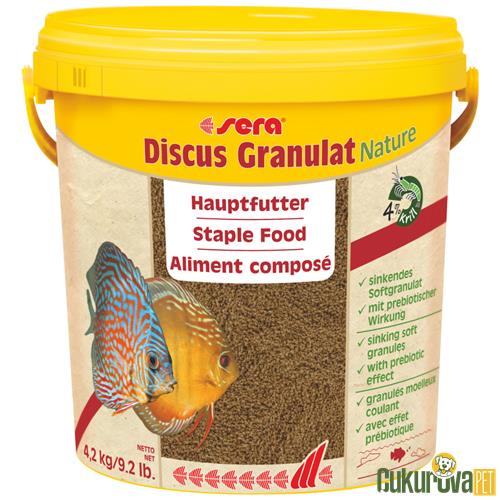 SERA DISCUS GRANULAT NATURE 10 L - 4.2 KG 