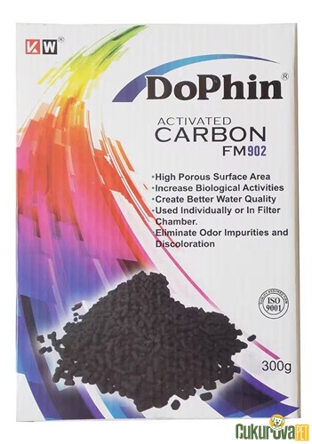 DOPHIN AKVARYUM FİLTRESİ AKTİF CARBON 300 GR 