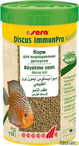 SERA BALIK YEM DISCUS IMMUNPRO NATURE BÜYÜTME YEMİ 250 ML 