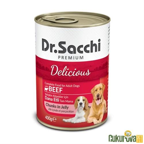 DR. SACCHI SIĞIR ETLİ YETİŞKİN KÖPEK KONSERVESİ 400 GR
