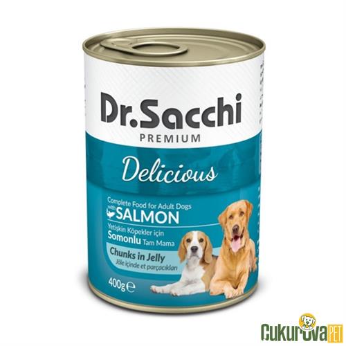 DR. SACCHI SOMONLU YETİŞKİN KÖPEK KONSERVESİ 400 GR