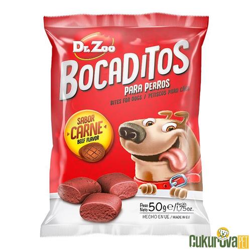 DR. ZOO BOCADİTOS BİFTEKLİ KÖPEK ÖDÜL MAMASI 50 GR 