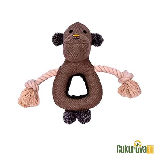 EASTLAND DİŞ İPLİ MAYMUN KÖPEK OYUNCAĞI 26 CM 