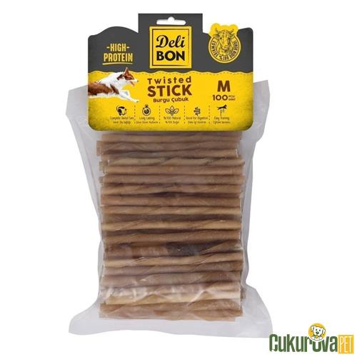 DELİBON BURGU EKO KALIN 100 ADET - NATUREL