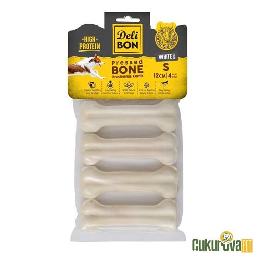 DELİBON KEMİK EKO 4'LÜ - 12 CM BEYAZ 